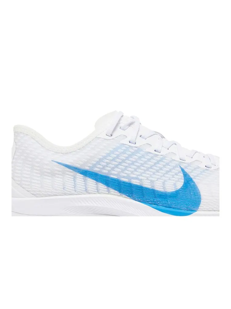 Кроссовки Zoom Pegasus Turbo 2 'White Photo Blue' — изображение 2 из 8, белый синий