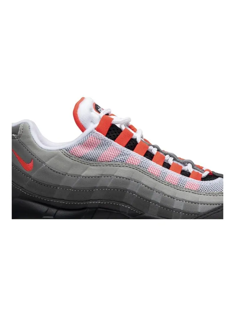 Кроссовки Nike Air Max 95 OG 'Solar Red' — изображение 2 из 4, белый
