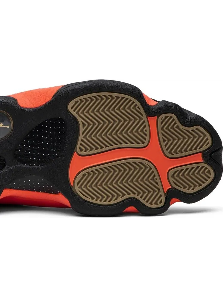 Кроссовки CLOT x Air Jordan 13 Retro Low Infra-Bred — изображение 5 из 8, черный