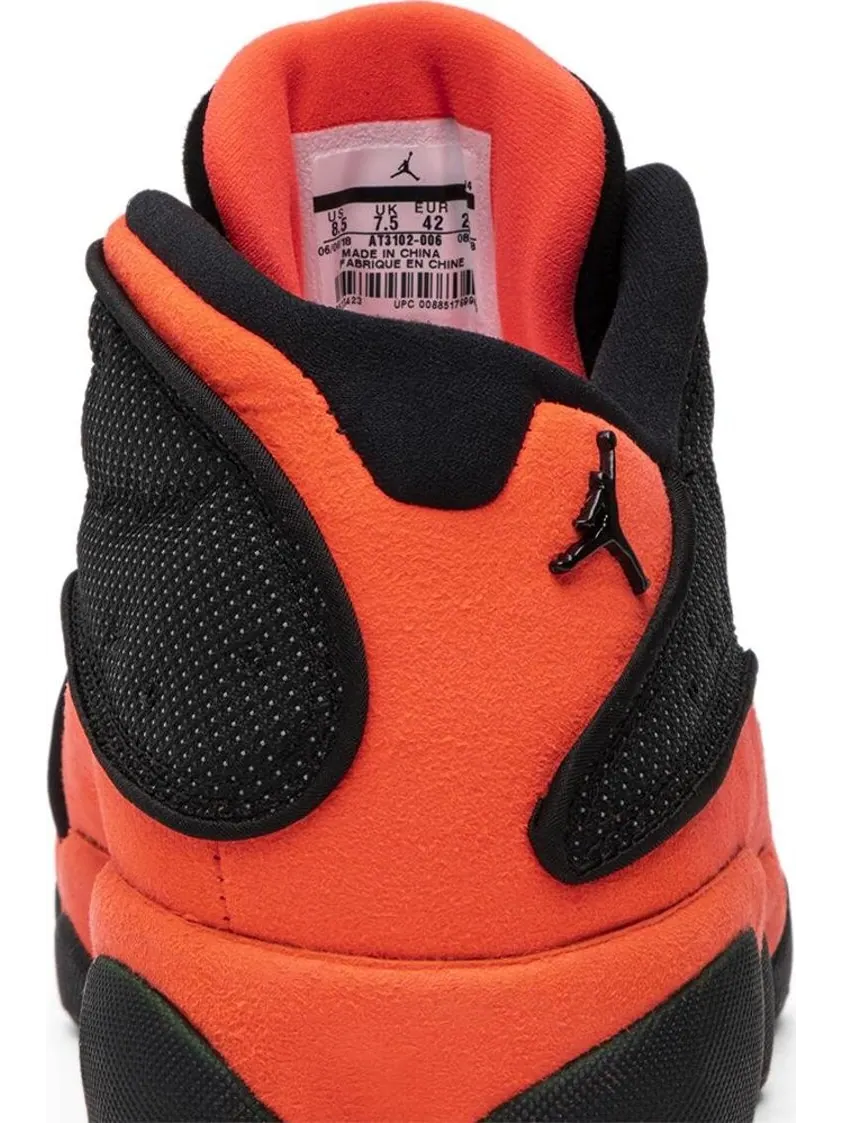 Кроссовки CLOT x Air Jordan 13 Retro Low Infra-Bred — изображение 7 из 8, черный