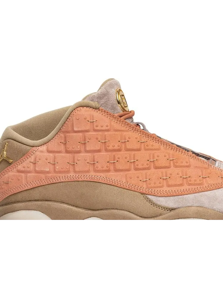 Кроссовки CLOT x Air Jordan 13 Retro Low NRG Terracotta — изображение 2 из 8, оранжевый