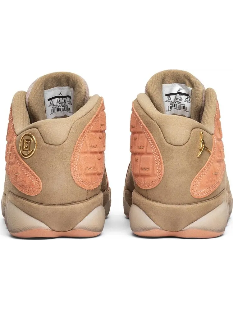 Кроссовки CLOT x Air Jordan 13 Retro Low NRG Terracotta — изображение 6 из 8, оранжевый