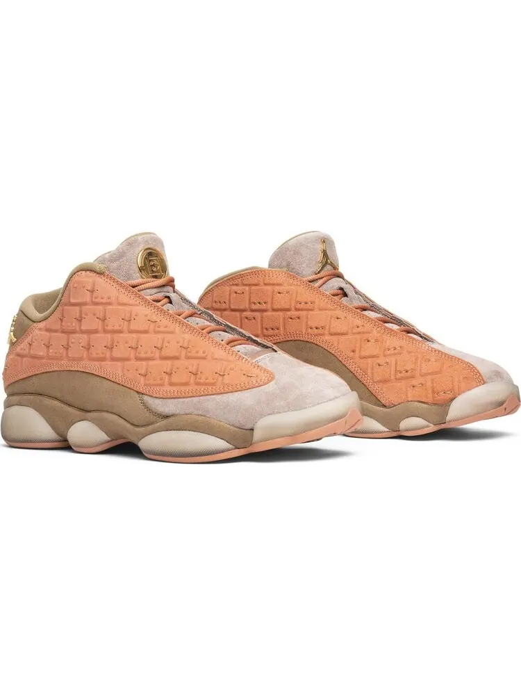 Кроссовки CLOT x Air Jordan 13 Retro Low NRG Terracotta — изображение 8 из 8, оранжевый