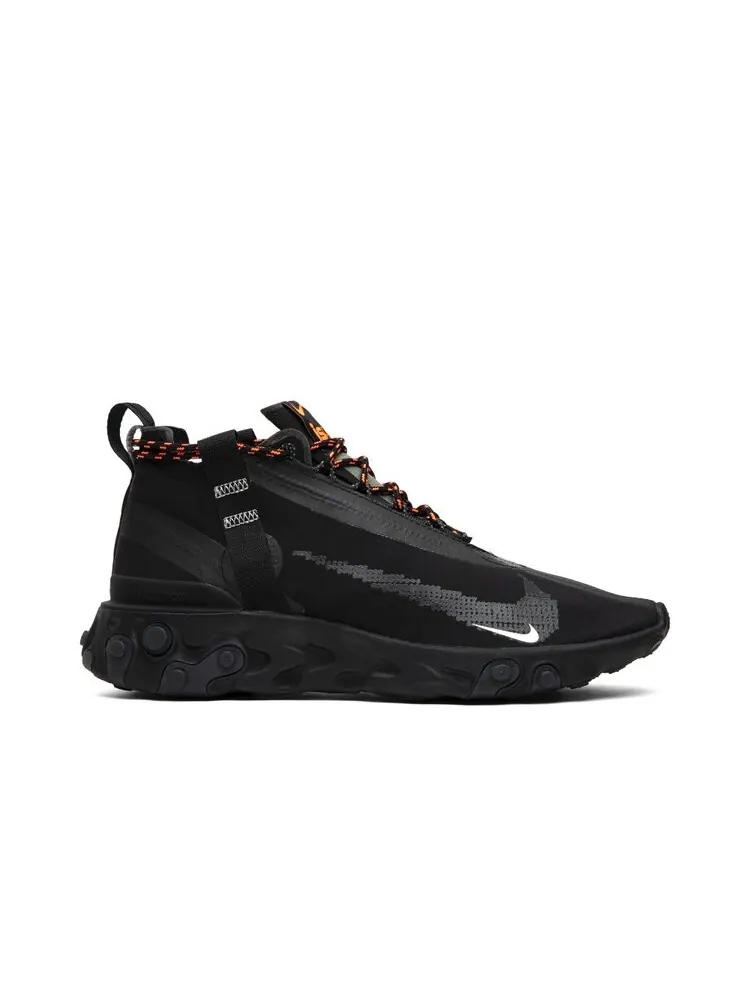 Кроссовки Nike React Runner Mid WR ISPA 'Black' — изображение 1 из 4, черный