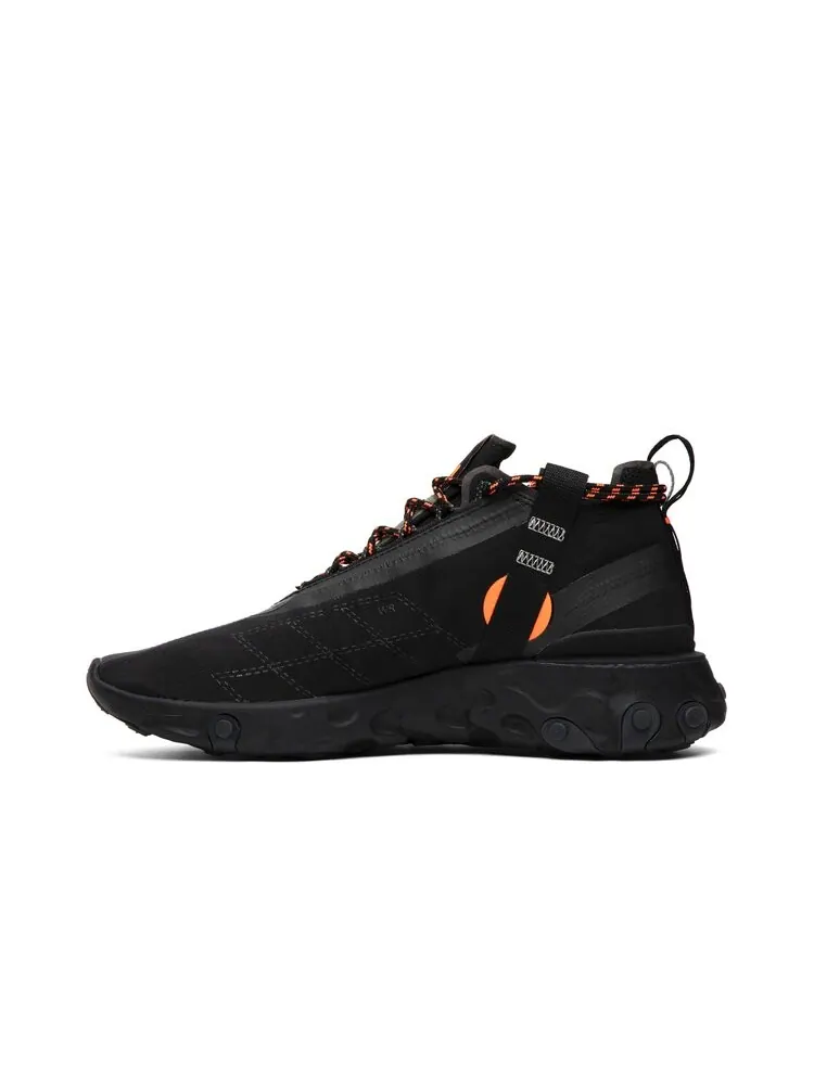 Кроссовки Nike React Runner Mid WR ISPA 'Black' — изображение 3 из 4, черный