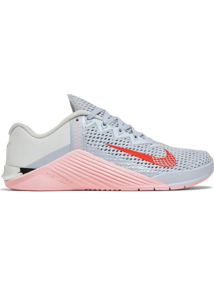 Кроссовки Nike Wmns Metcon 6 'Football Grey Arctic Punch' — изображение 1 из 8, серый