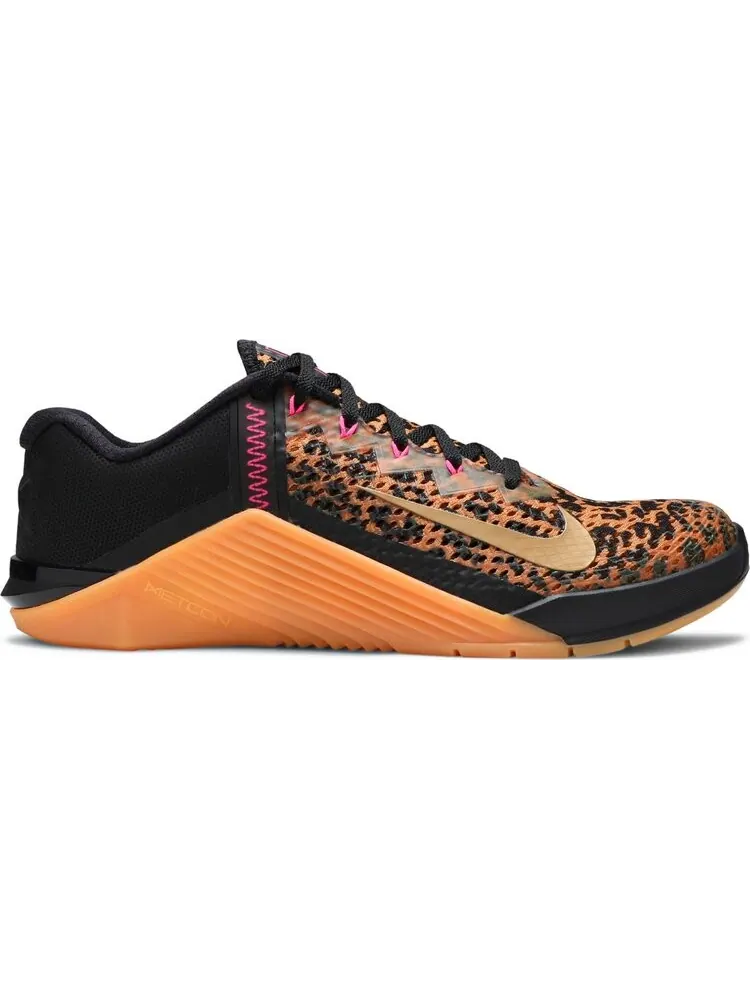 Кроссовки Nike Wmns Metcon 6 'Cheetah Print' — изображение 1 из 8, коричневый