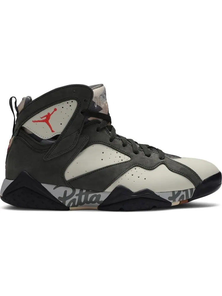 Кроссовки Patta x Air Jordan 7 Retro SP Icicle — изображение 1 из 8, зеленый