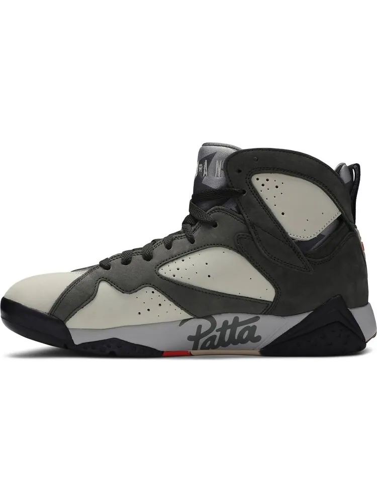 Кроссовки Patta x Air Jordan 7 Retro SP Icicle — изображение 3 из 8, зеленый