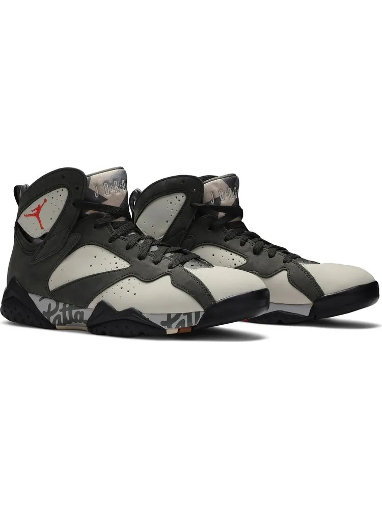 Кроссовки Patta x Air Jordan 7 Retro SP Icicle — изображение 8 из 8, зеленый