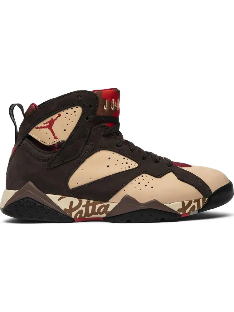Кроссовки Patta x Air Jordan 7 Retro OG SP Shimmer — изображение 1 из 8, коричневый