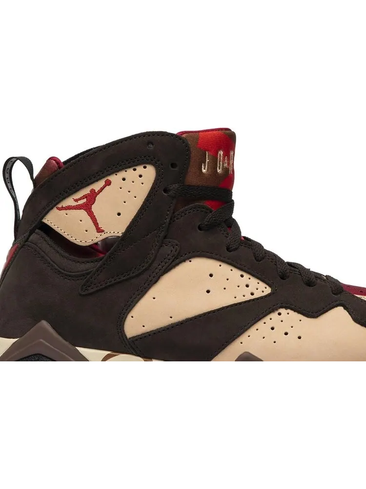 Кроссовки Patta x Air Jordan 7 Retro OG SP Shimmer — изображение 2 из 8, коричневый