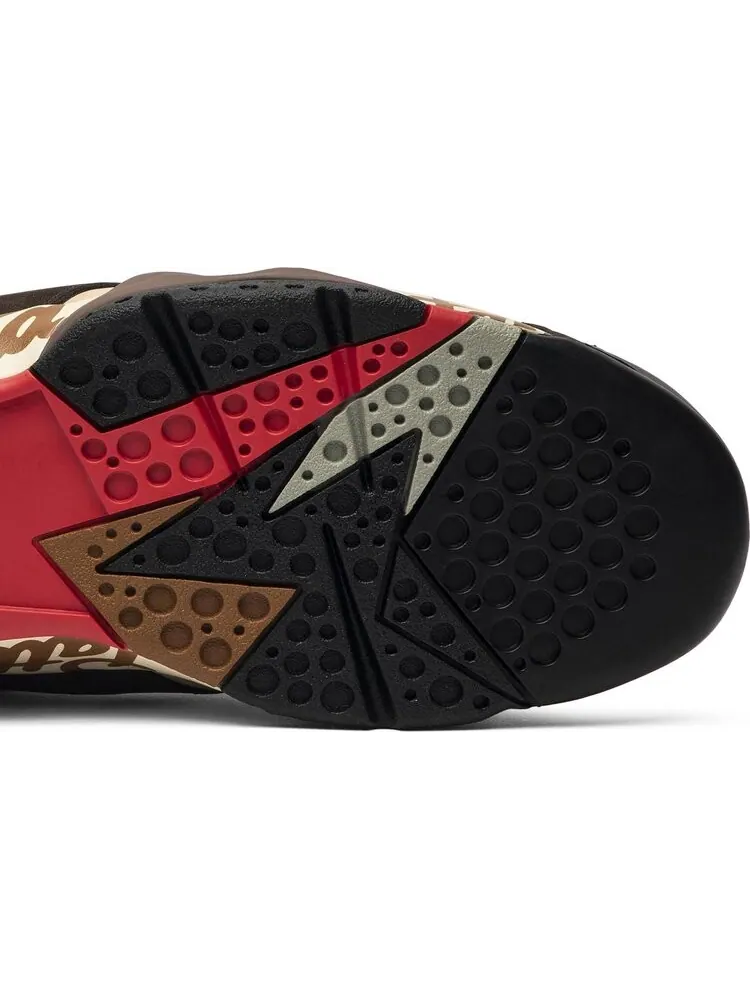 Кроссовки Patta x Air Jordan 7 Retro OG SP Shimmer — изображение 5 из 8, коричневый