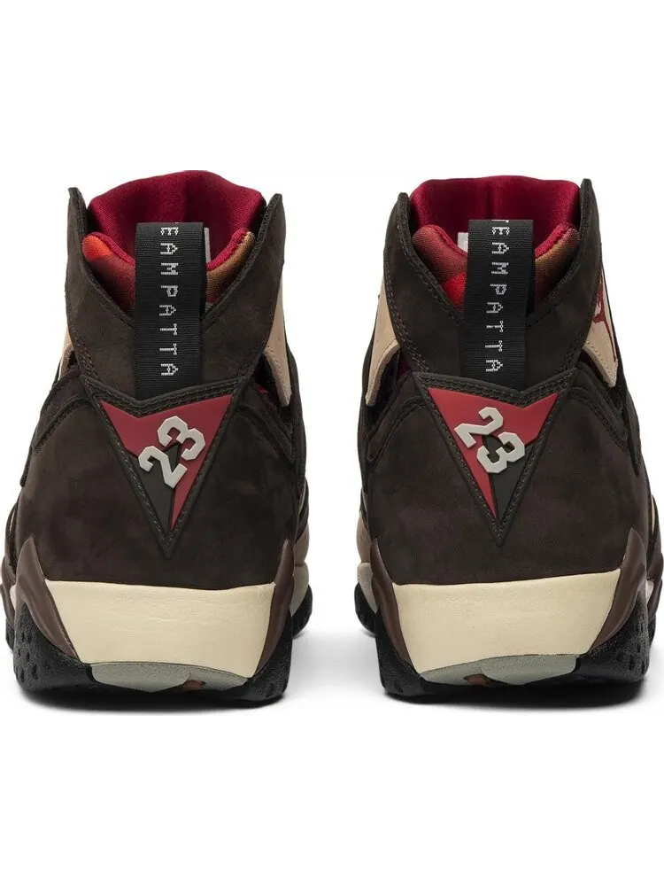 Кроссовки Patta x Air Jordan 7 Retro OG SP Shimmer — изображение 6 из 8, коричневый