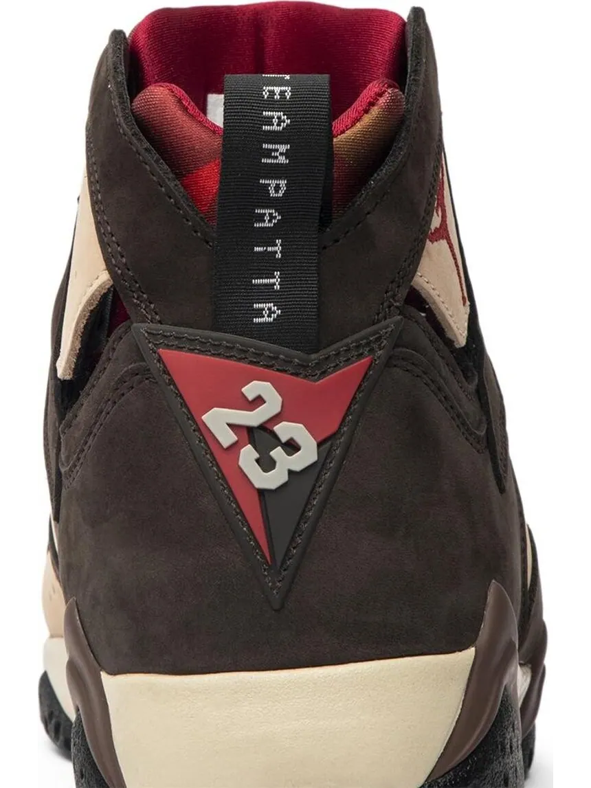 Кроссовки Patta x Air Jordan 7 Retro OG SP Shimmer — изображение 7 из 8, коричневый