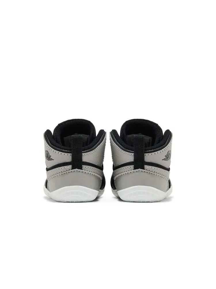 Кроссовки Air Jordan Air Jordan 1 Crib Bootie 'Shadow' 2018 — изображение 7 из 9, черный/серый/белый