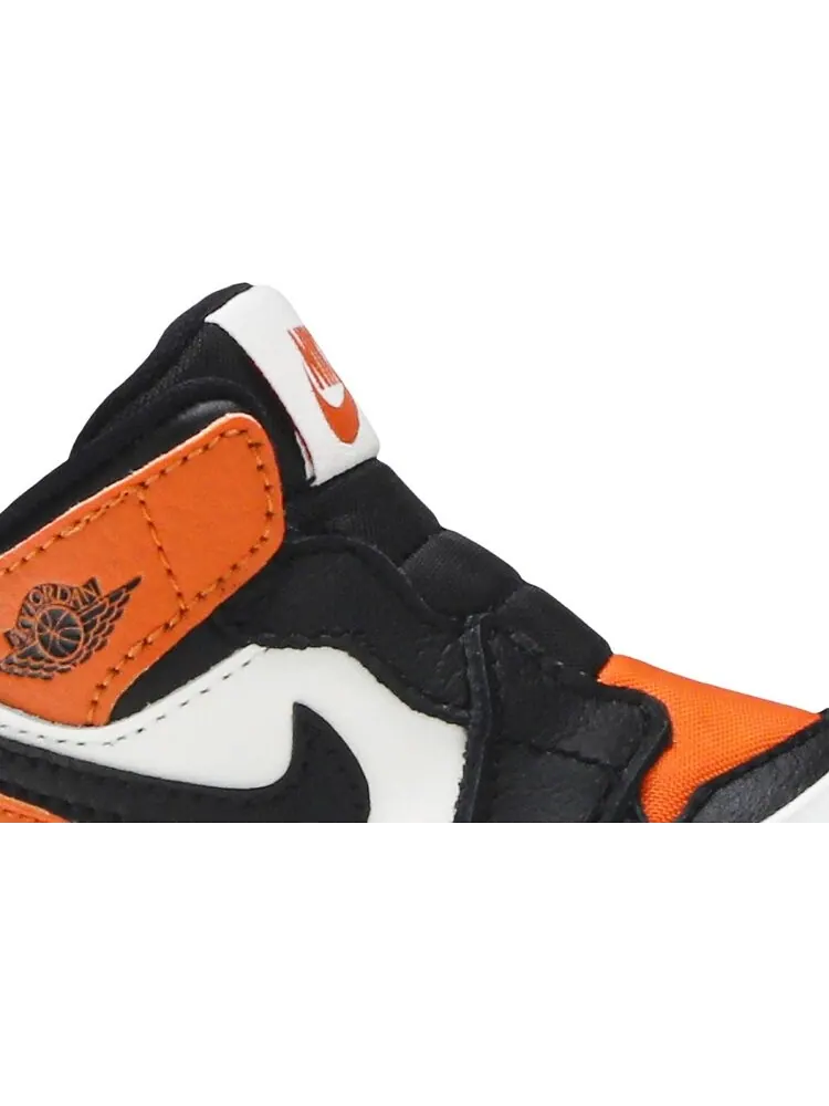 Кроссовки Air Jordan 1 Crib Bootie Shattered Backboard — изображение 2 из 8, черный