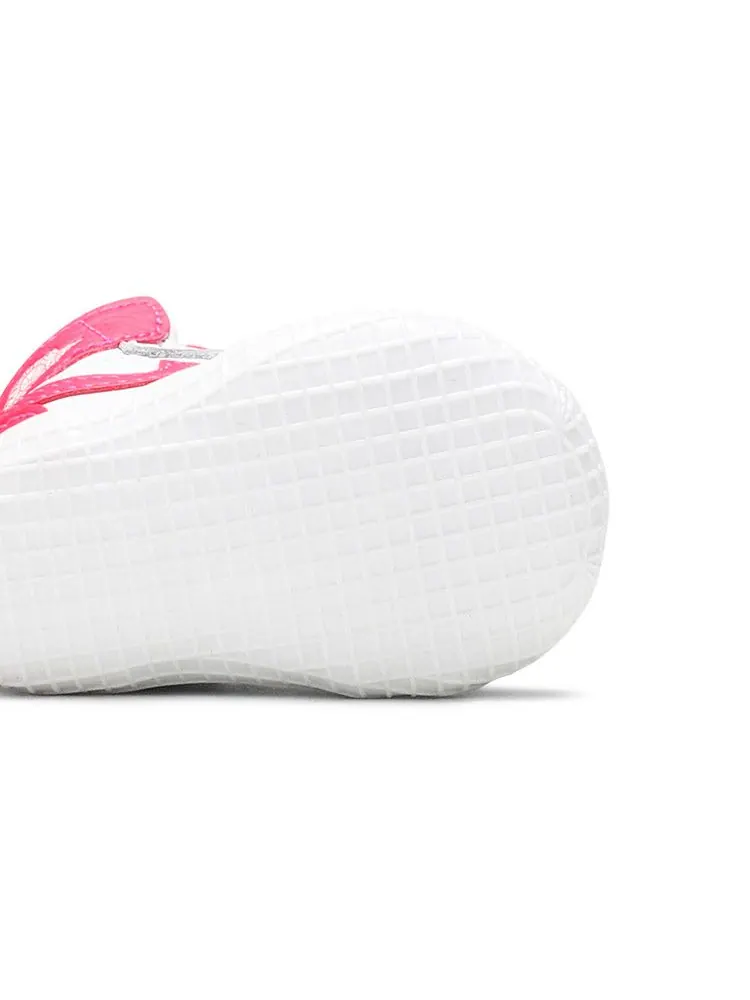 Кроссовки Air Jordan Air Jordan 1 Crib Bootie 'Racer Pink' — изображение 6 из 9, белый/розовый