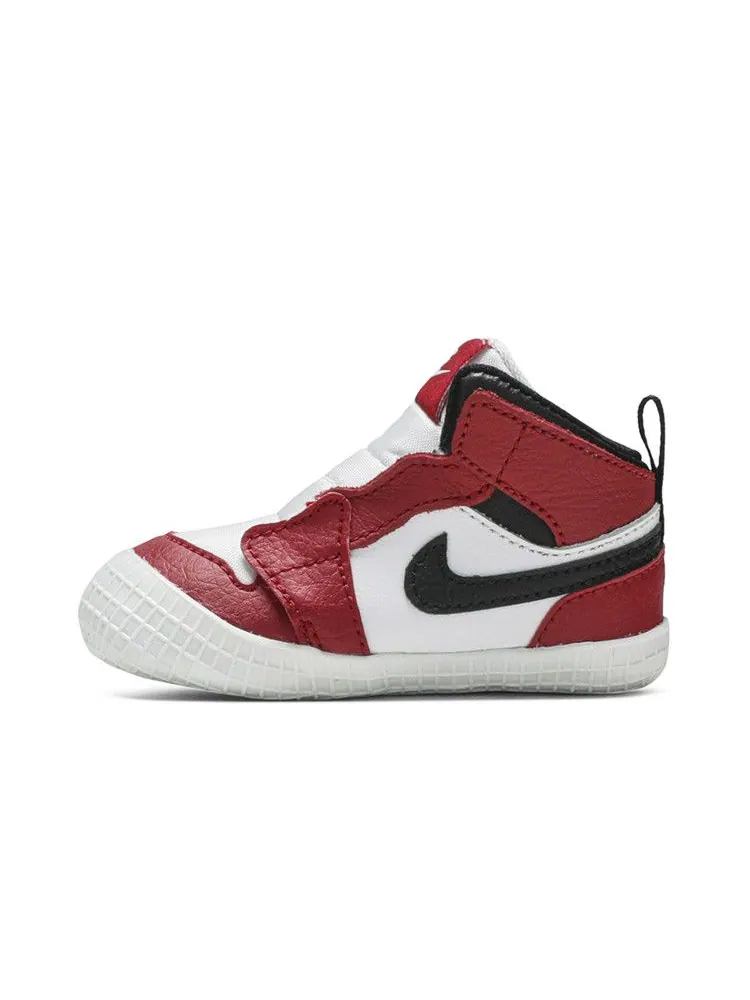 Кроссовки Air Jordan Air Jordan 1 Bootie TD 'White Varsity Red' — изображение 4 из 9, белый/черный/красный
