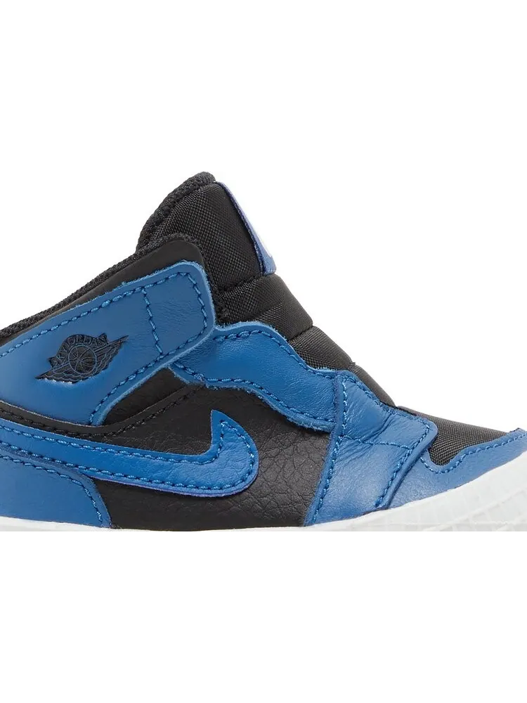 Кроссовки Air Jordan 1 Crib Bootie Dark Marina Blue — изображение 2 из 8, синий