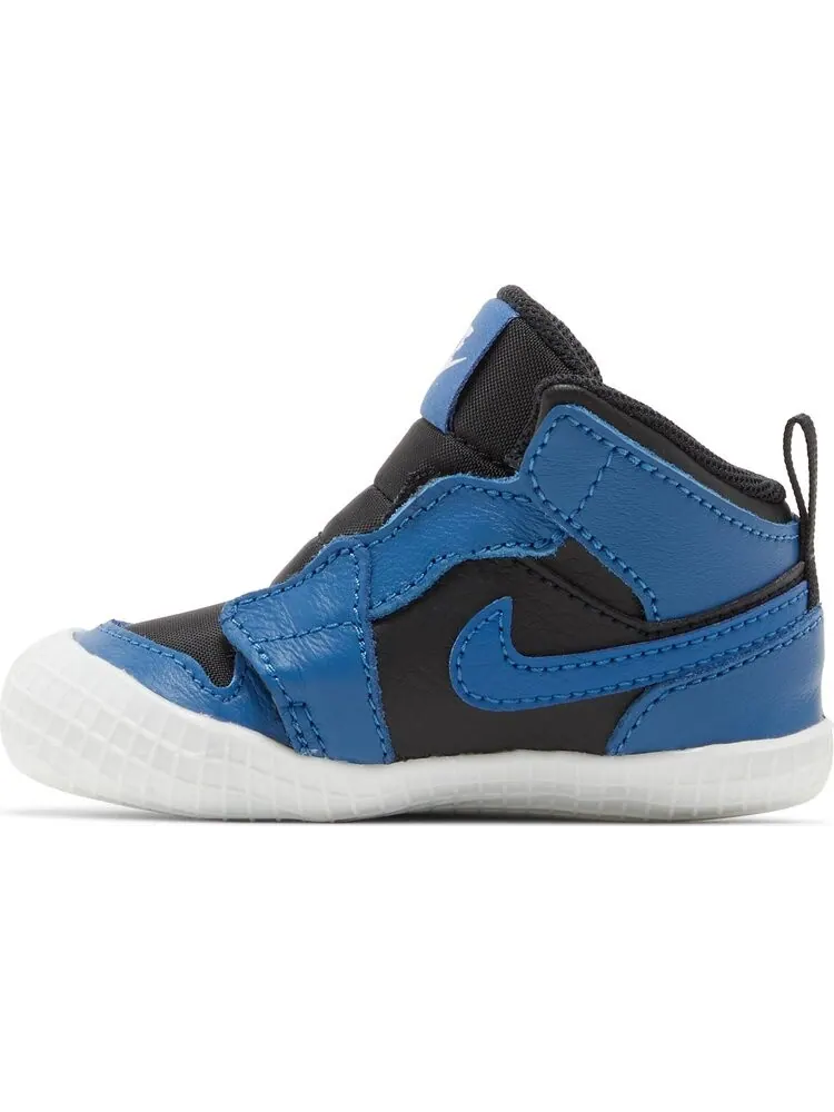 Кроссовки Air Jordan 1 Crib Bootie Dark Marina Blue — изображение 3 из 8, синий