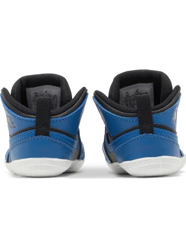 Кроссовки Air Jordan 1 Crib Bootie Dark Marina Blue — изображение 6 из 8, синий