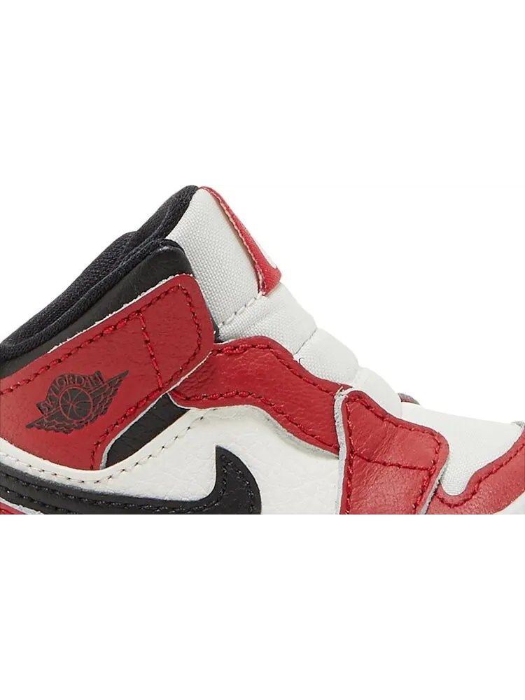 Кроссовки Air Jordan 1 Crib Bootie Chicago Lost & Found — изображение 2 из 8, красный