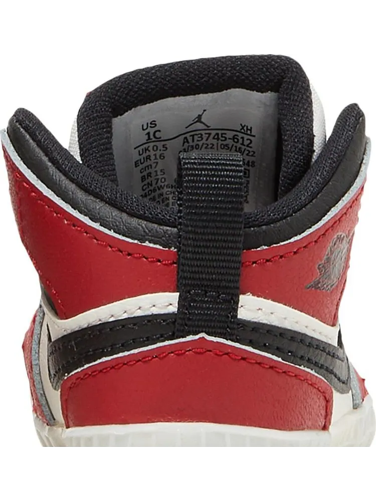 Кроссовки Air Jordan 1 Crib Bootie Chicago Lost & Found — изображение 7 из 8, красный