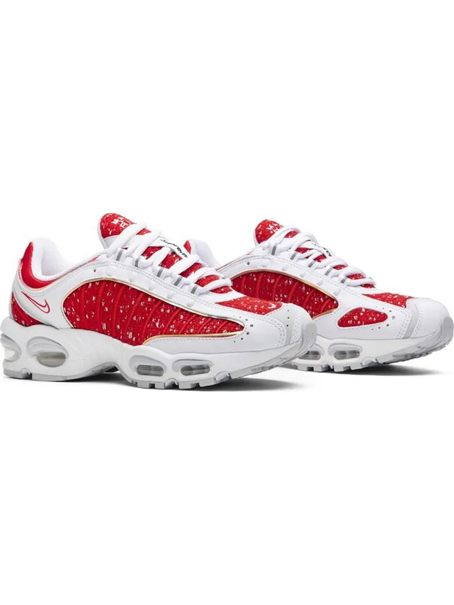 Кроссовки Nike Supreme x Air Max Tailwind 4 — изображение 2 из 4, красный/белый