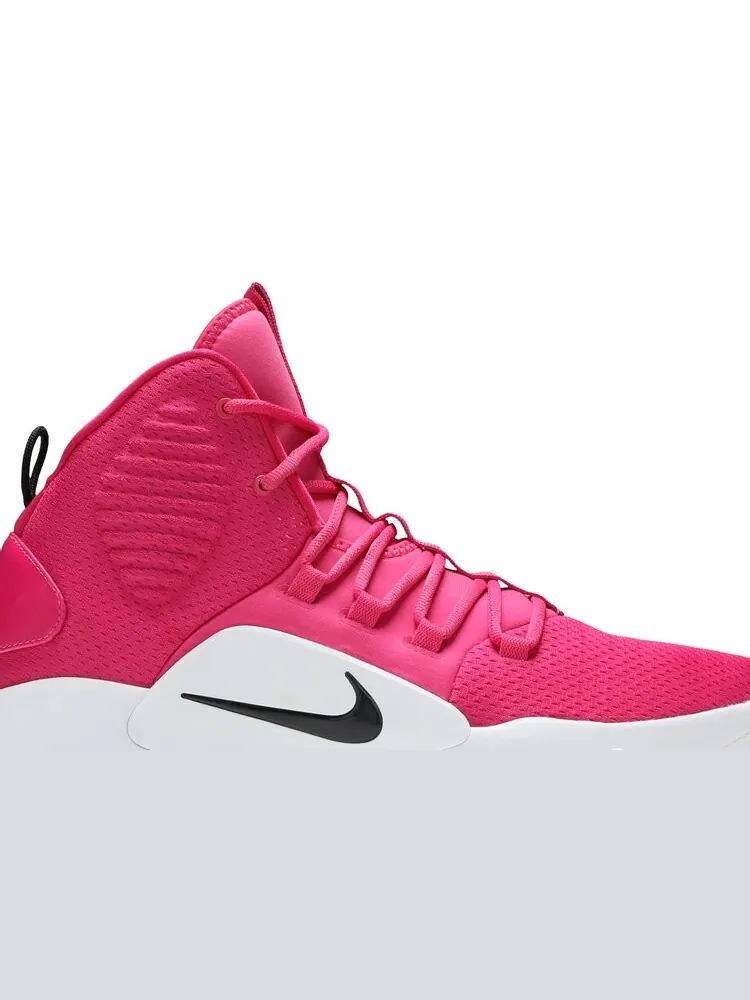 Кроссовки Nike Hyperdunk X TB — изображение 2 из 4, розовый