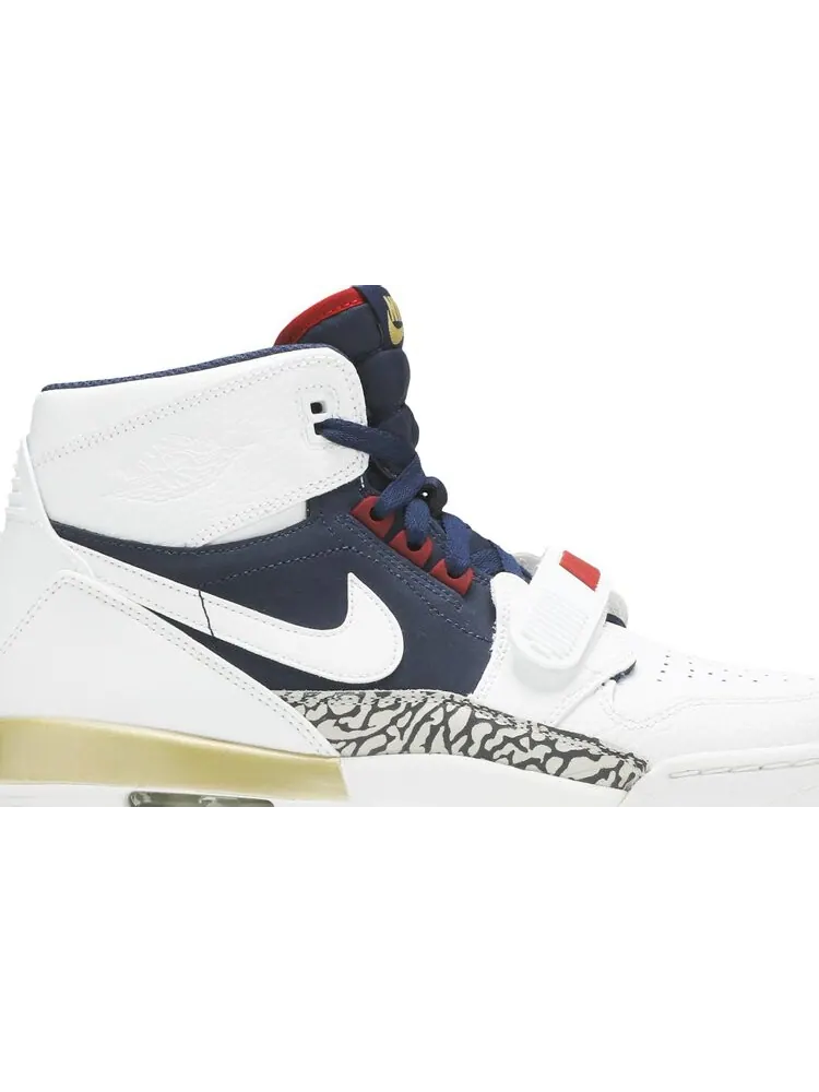 Кроссовки Jordan Legacy 312 GS Olympic — изображение 2 из 8, белый