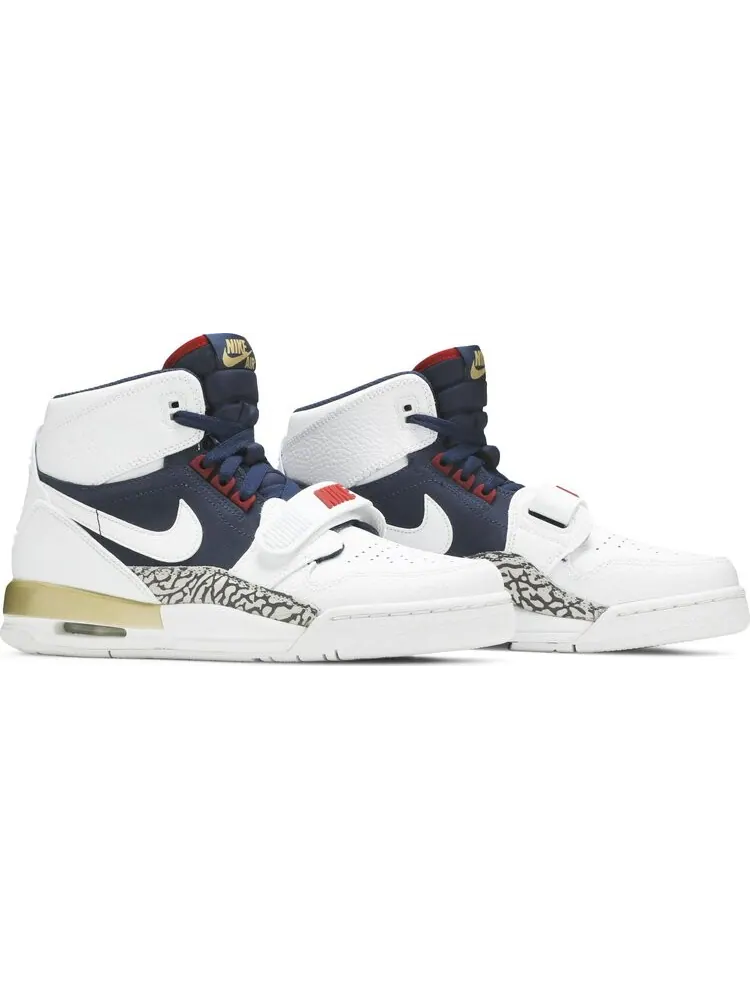 Кроссовки Jordan Legacy 312 GS Olympic — изображение 8 из 8, белый