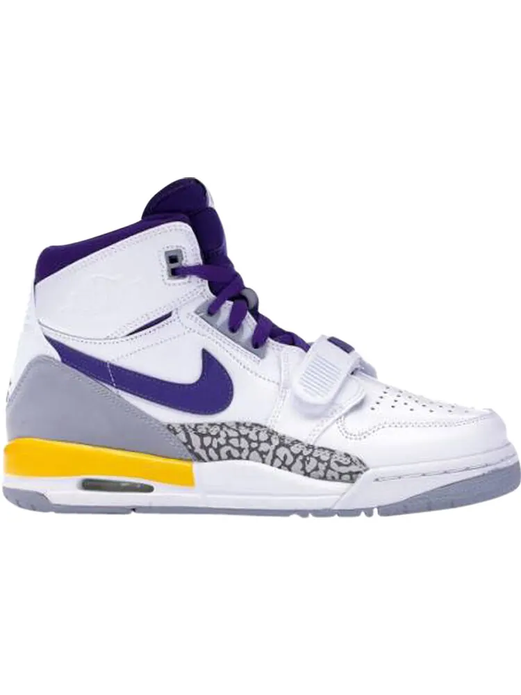 Кроссовки Jordan Legacy 312 GS 'Lakers' — изображение 1 из 1, белый