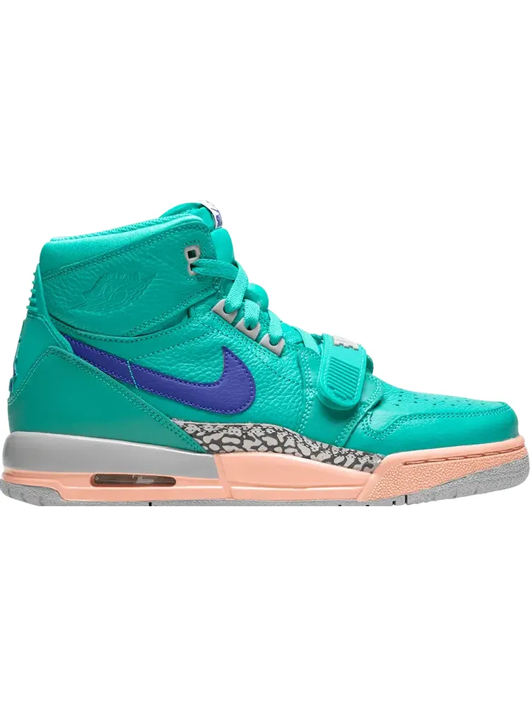 Кроссовки Jordan Legacy 312 GS Hyper Jade — изображение 1 из 1, бирюзовый