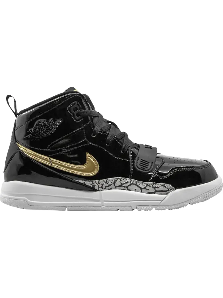 Кроссовки Jordan Legacy 312 PS Black Metallic Gold — изображение 1 из 1, черный