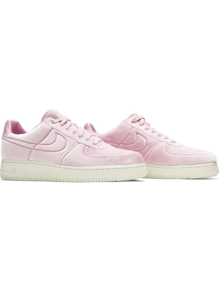 Кроссовки Nike Air Force 1 Low '07 Premium 'Pink Velour' — изображение 8 из 8, розовый