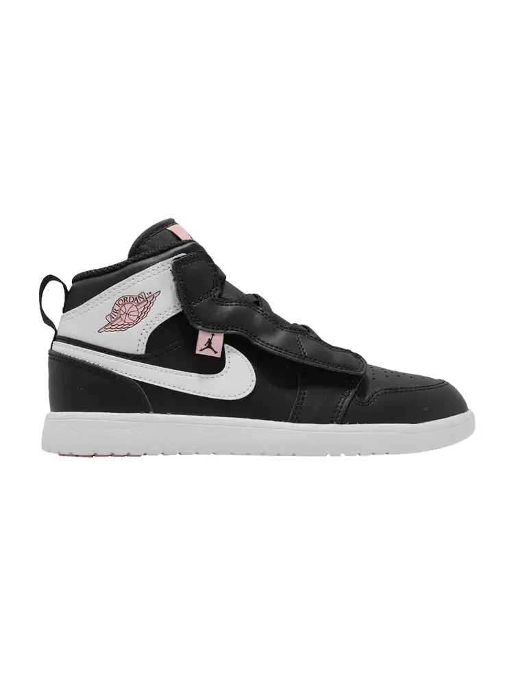 Кроссовки Air Jordan Air Jordan 1 Mid ALT PS 'Black White Arctic Punch' — изображение 1 из 1, черный/белый