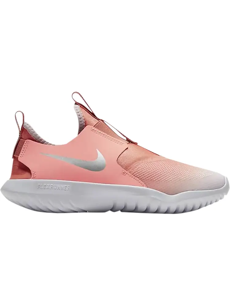 Кроссовки Nike Flex Runner GS 'Crimson Bliss Metallic Platinum' — изображение 1 из 1, оранжевый