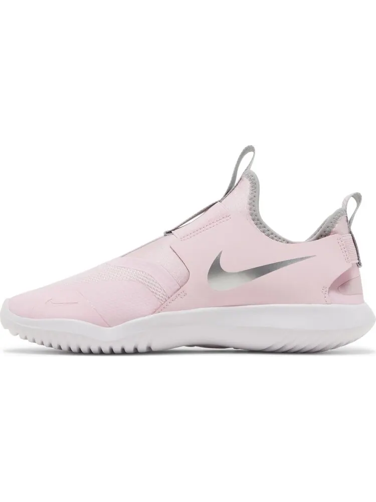 Кроссовки Nike Flex Runner GS 'Pink Foam Metallic Silver' — изображение 3 из 8, розовый