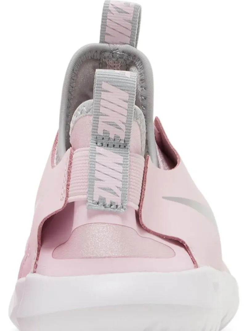 Кроссовки Nike Flex Runner GS 'Pink Foam Metallic Silver' — изображение 7 из 8, розовый