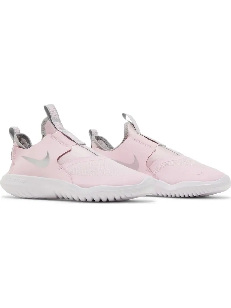 Кроссовки Nike Flex Runner GS 'Pink Foam Metallic Silver' — изображение 8 из 8, розовый