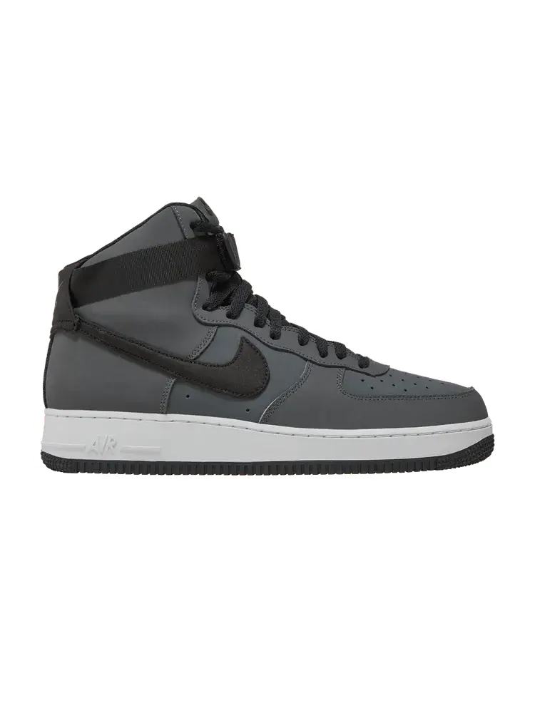 Кроссовки Nike Air Force 1 High '07 Strap 'Dark Grey' — изображение 1 из 9