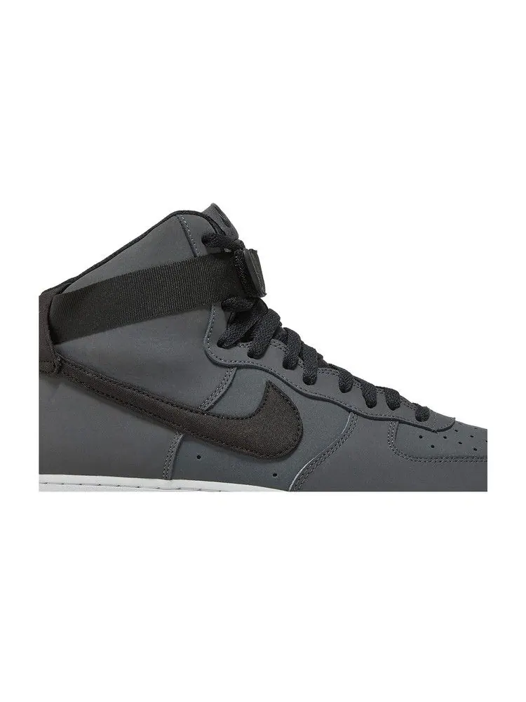 Кроссовки Nike Air Force 1 High '07 Strap 'Dark Grey' — изображение 3 из 9