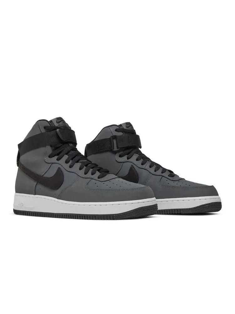 Кроссовки Nike Air Force 1 High '07 Strap 'Dark Grey' — изображение 9 из 9