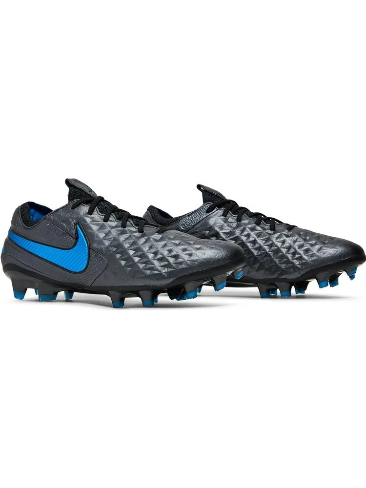 Кроссовки Nike Tiempo Legend 8 Elite FG 'Under The Radar Pack - Black Blue Hero' — изображение 2 из 7, черный