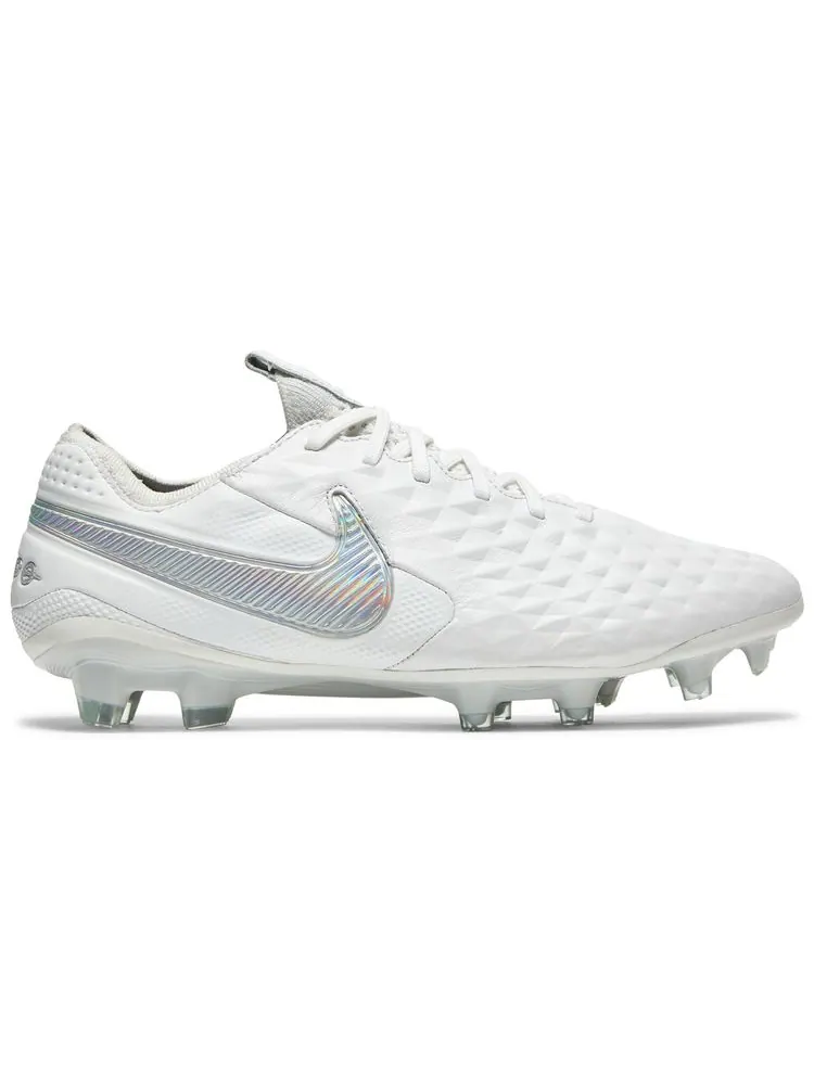 Кроссовки Nike Tiempo Legend 8 Elite FG 'White Platinum' — изображение 1 из 8, белый