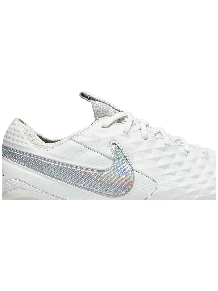 Кроссовки Nike Tiempo Legend 8 Elite FG 'White Platinum' — изображение 2 из 8, белый