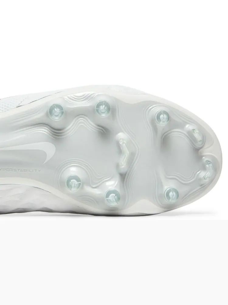 Кроссовки Nike Tiempo Legend 8 Elite FG 'White Platinum' — изображение 5 из 8, белый