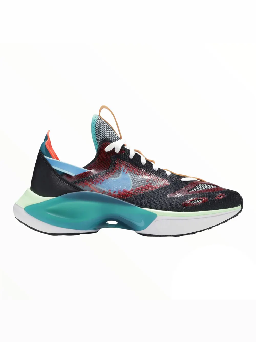 Кроссовки Nike N110 D/MS/X — изображение 1 из 1, черный/голубой
