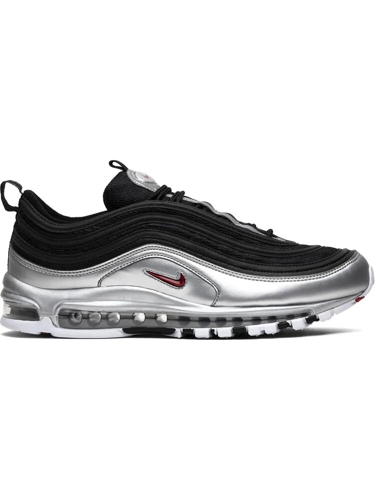Кроссовки Nike Air Max 97 QS 'B-Sides Metallic Silver' — изображение 1 из 8, серебряный